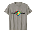 One Love Soccer Football Lgbtq Rights T-Shirt - Streetwear Style Unisex