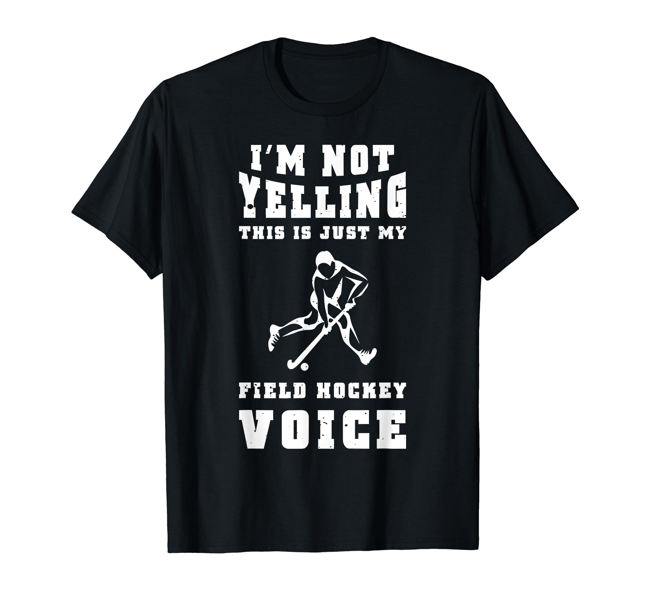 Hockey Training Goal Shooting Goalie T-Shirt - Minimalist Print for Adults