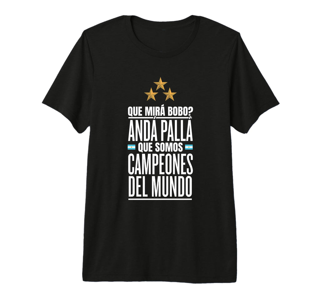 Argentina World Champion 2022 Soccer T-Shirt - Unique Graphic for Adults