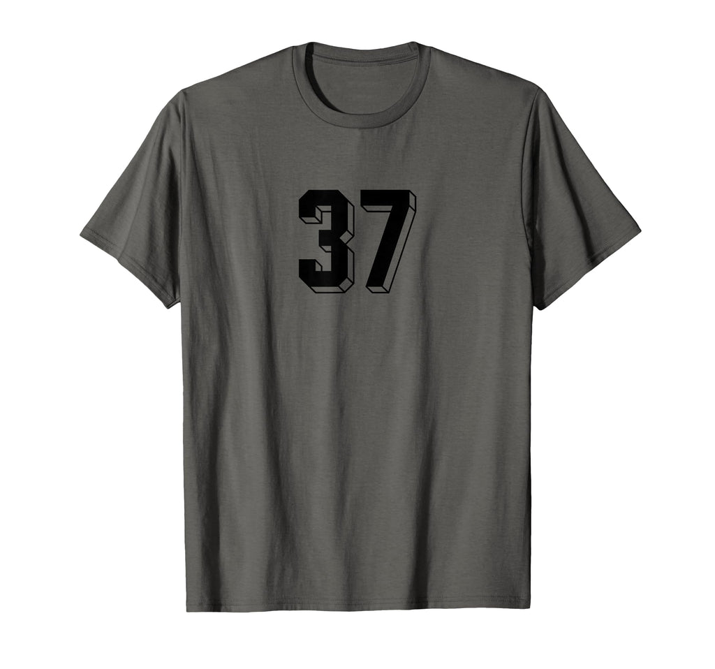 Number 37 80S 90S Soccer Team Jersey T-Shirt - Graphic Print Unisex