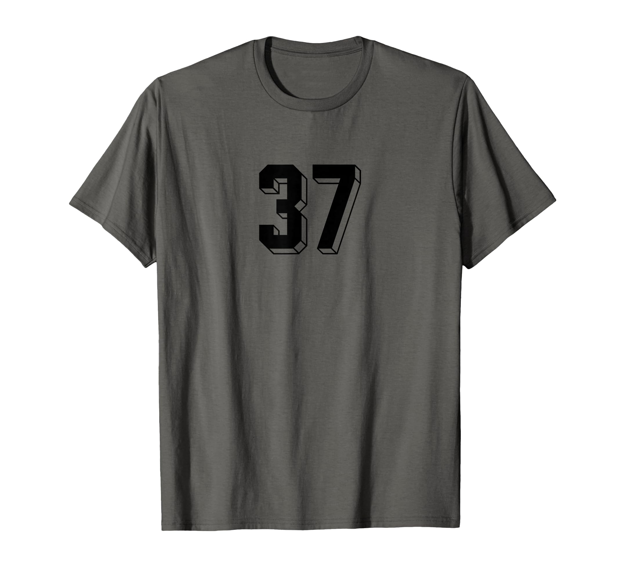 Number 37 80S 90S Soccer Team Jersey T-Shirt - Graphic Print Unisex