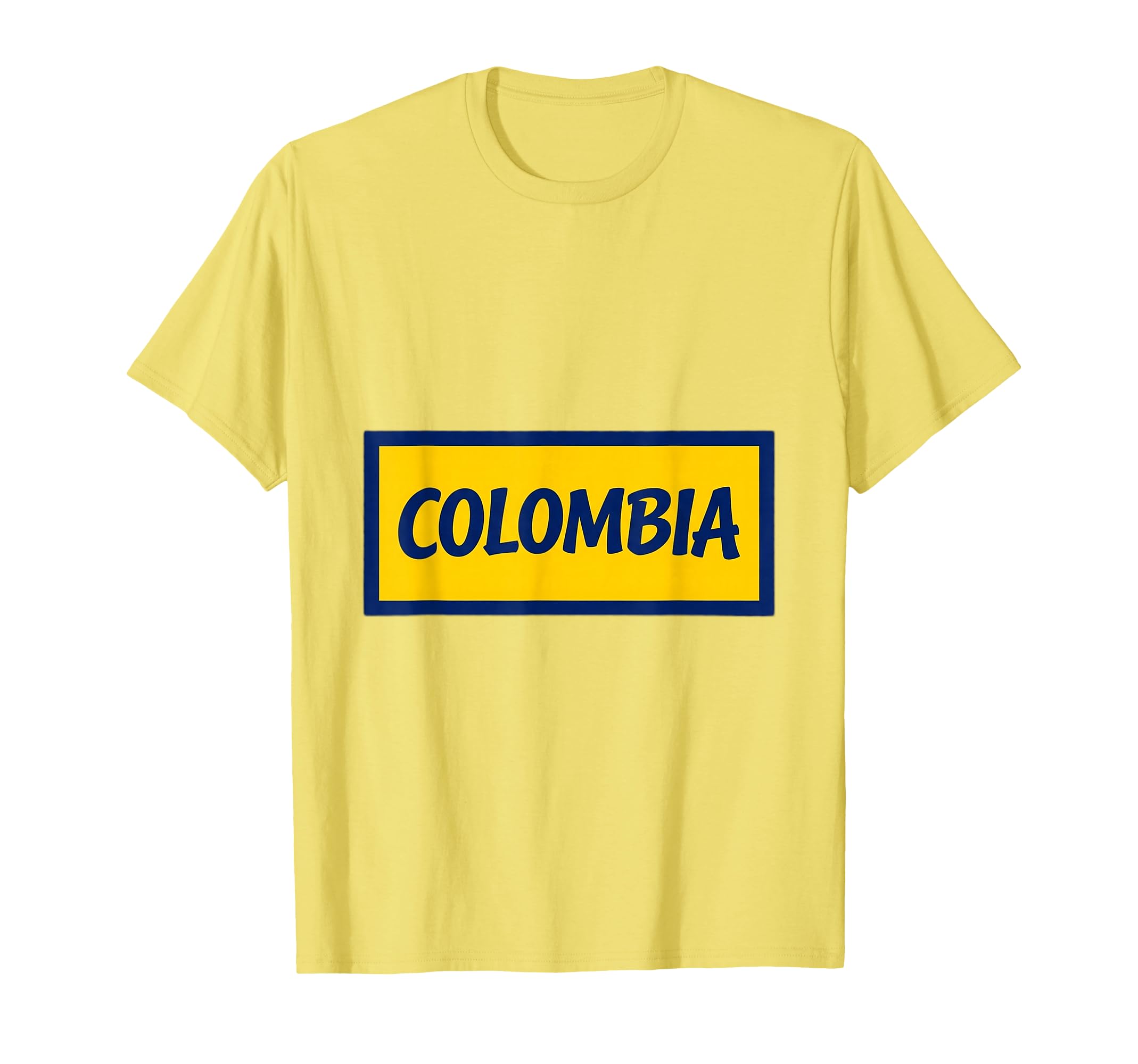 Colombia Football Soccer T-Shirt - Casual Everyday Wear Unisex