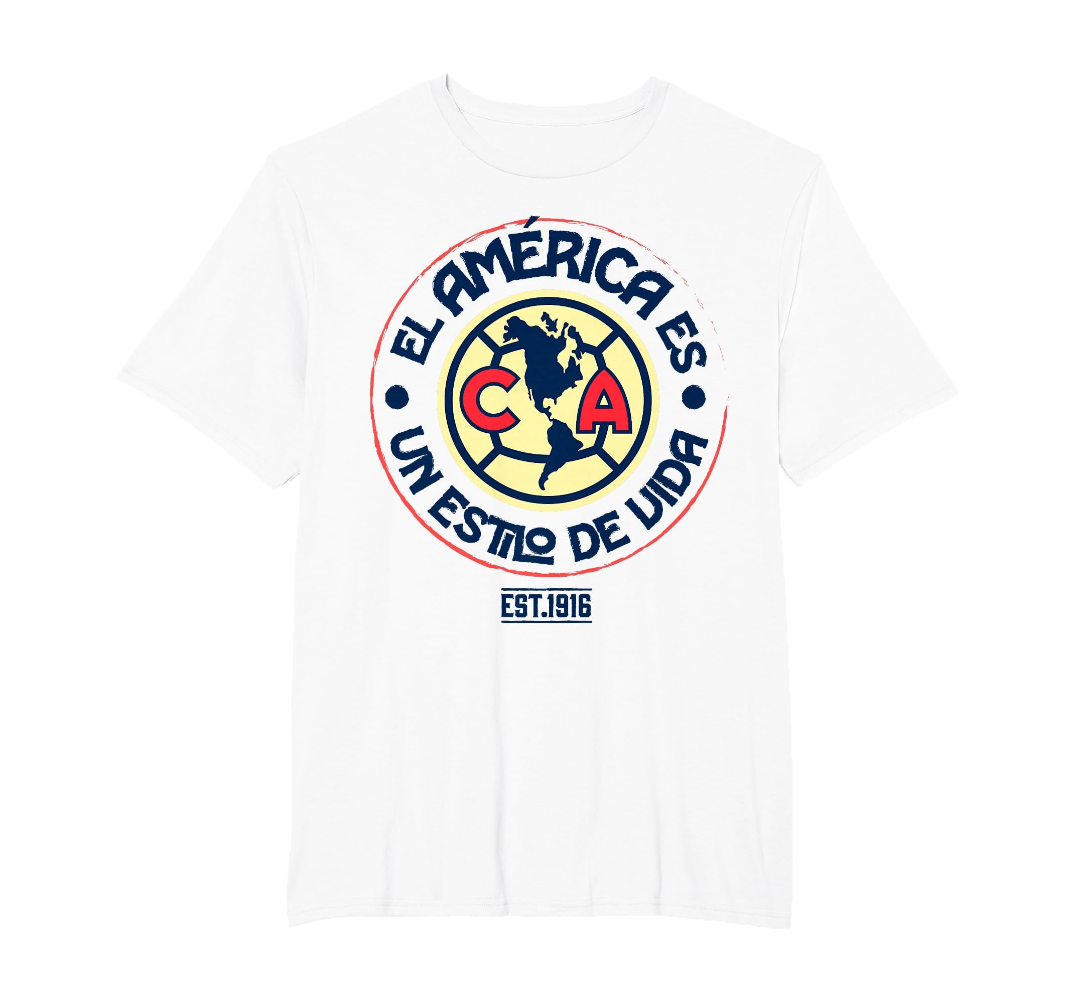 Club America Soccer Is Way Life T-Shirt - Minimalist Print Unisex
