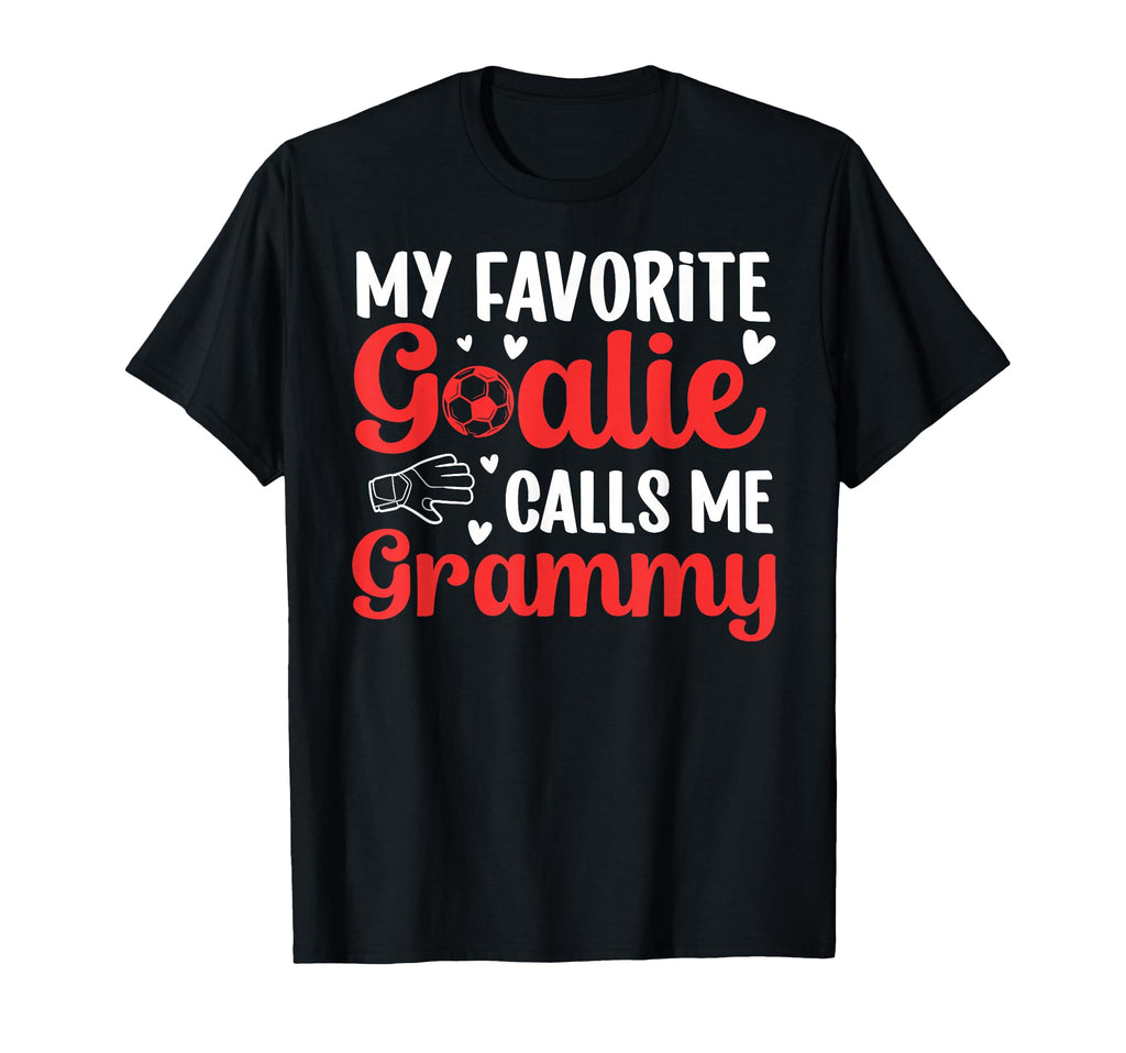 Proud Soccer Goalie Grammy Soccer T-Shirt - Unique Graphic Men Women
