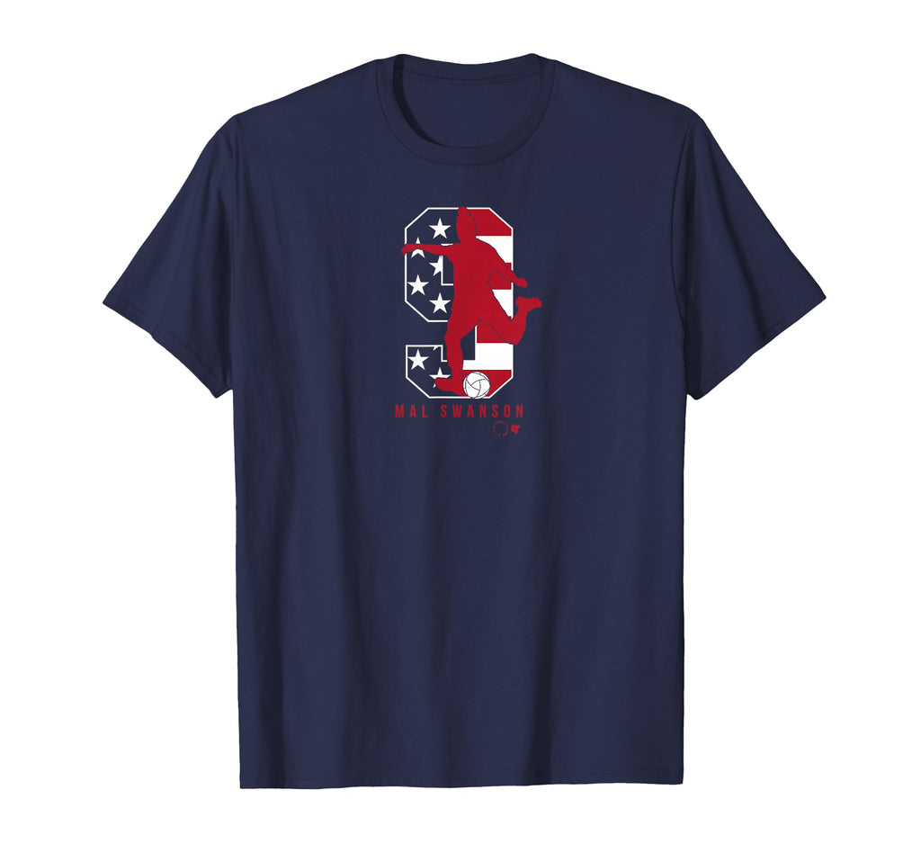 Mal Swanson 9 Uswnt Players T-Shirt - Trendy Graphic for Adults