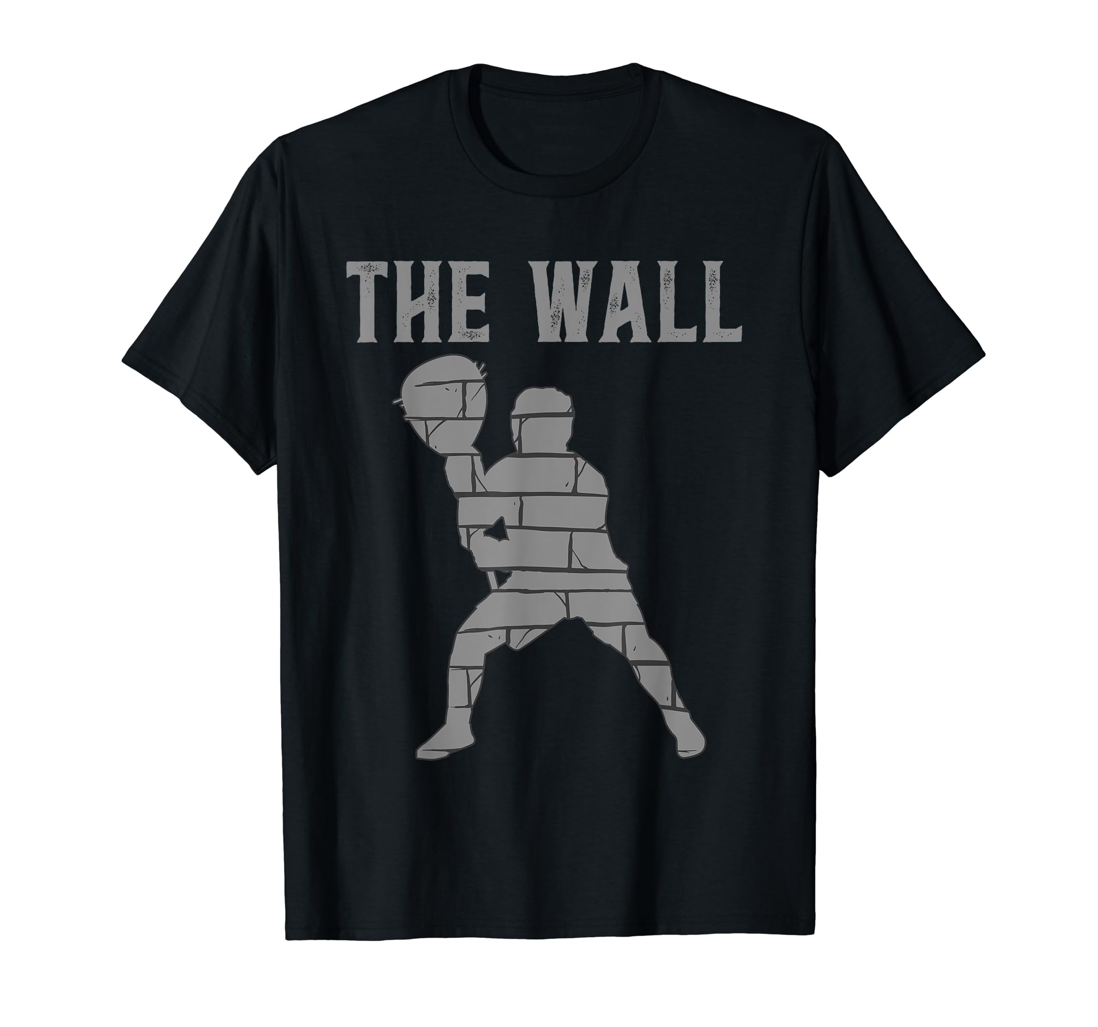 Lacrosse Goalie Wall Lax Goalkeeper T-Shirt - Trendy Graphic Unisex