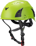 Land Helmets ClimbPro Safety Helmet for Rock Climbing – Lightweight & Durable Hard Shell with Adjustable Chin Strap and Accessory Slots – Ideal for Indoor & Outdoor Adventure