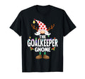 Matching Goalkeeper Gnome Pajama T-Shirt - Trendy Graphic Unisex