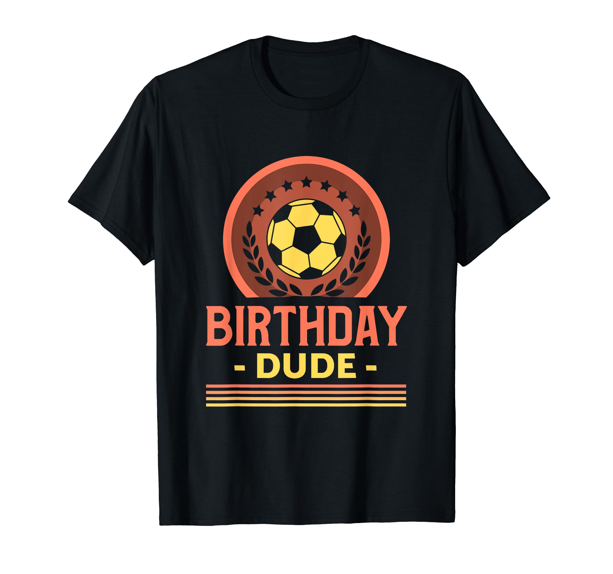 Its My Birthday Sunset Funny Soccer T-Shirt - Trendy Graphic for Adults