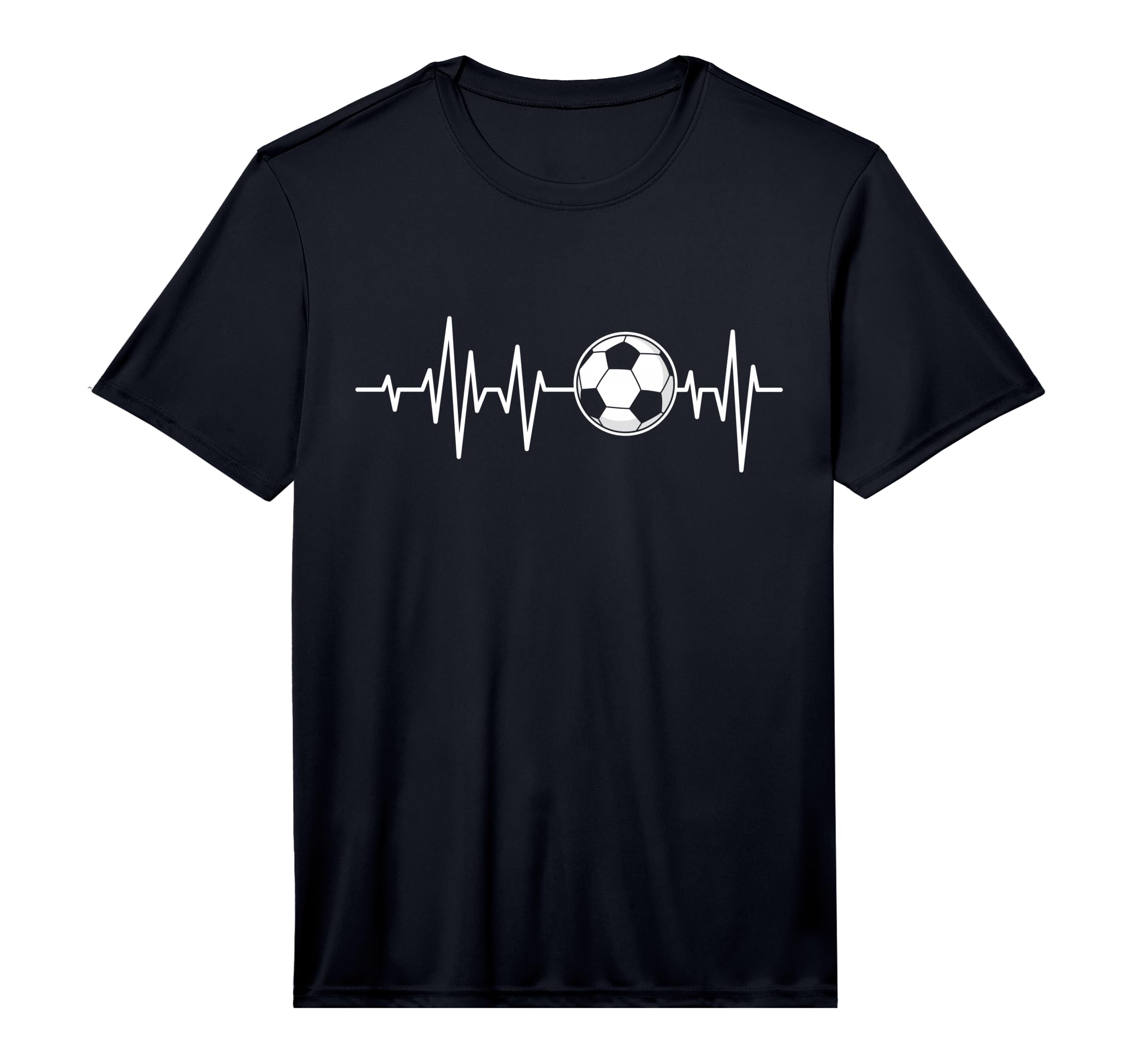 Soccer Heartbeat Soccer Lover T-Shirt - Aesthetic Graphic for Adults