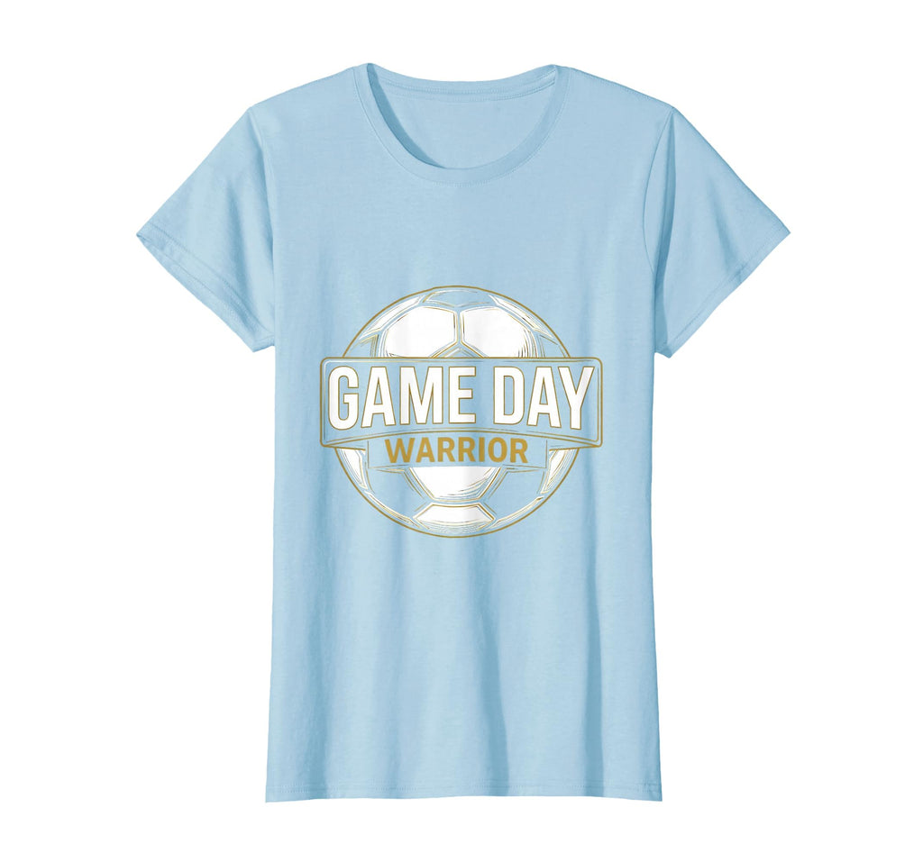 Game Day Warrior Soccer Mom T-Shirt - Custom Art Print Men Women