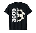 2009 16Th Birthday Soccer Lovers T-Shirt - Casual Everyday Wear Men Women
