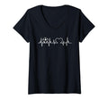Soccer Heart Beat Pulse Play T-Shirt - Casual Everyday Wear for Adults