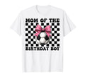 Soccer Mom Soccer Mama Coquette Bow Mom T-Shirt - Streetwear Style Unisex
