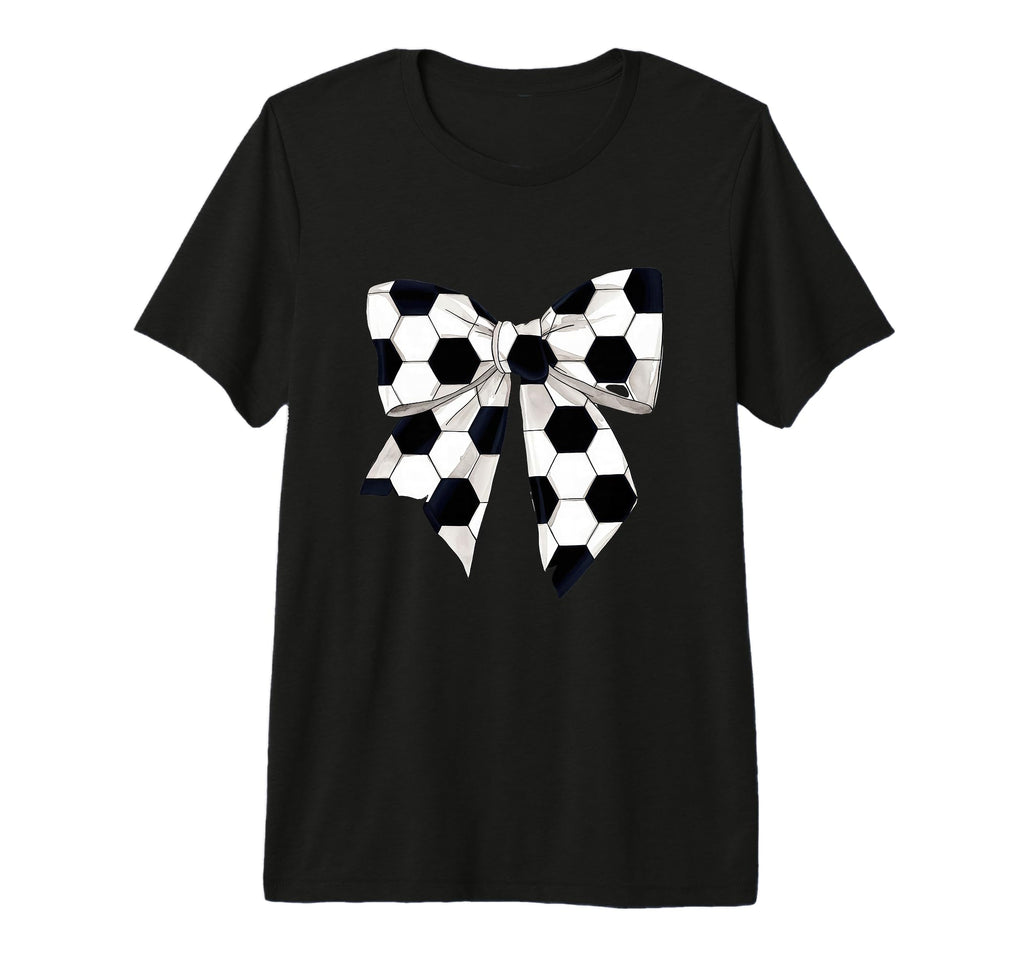 Soccer Coquette Tri Blend T-Shirt - Trendy Graphic for Adults