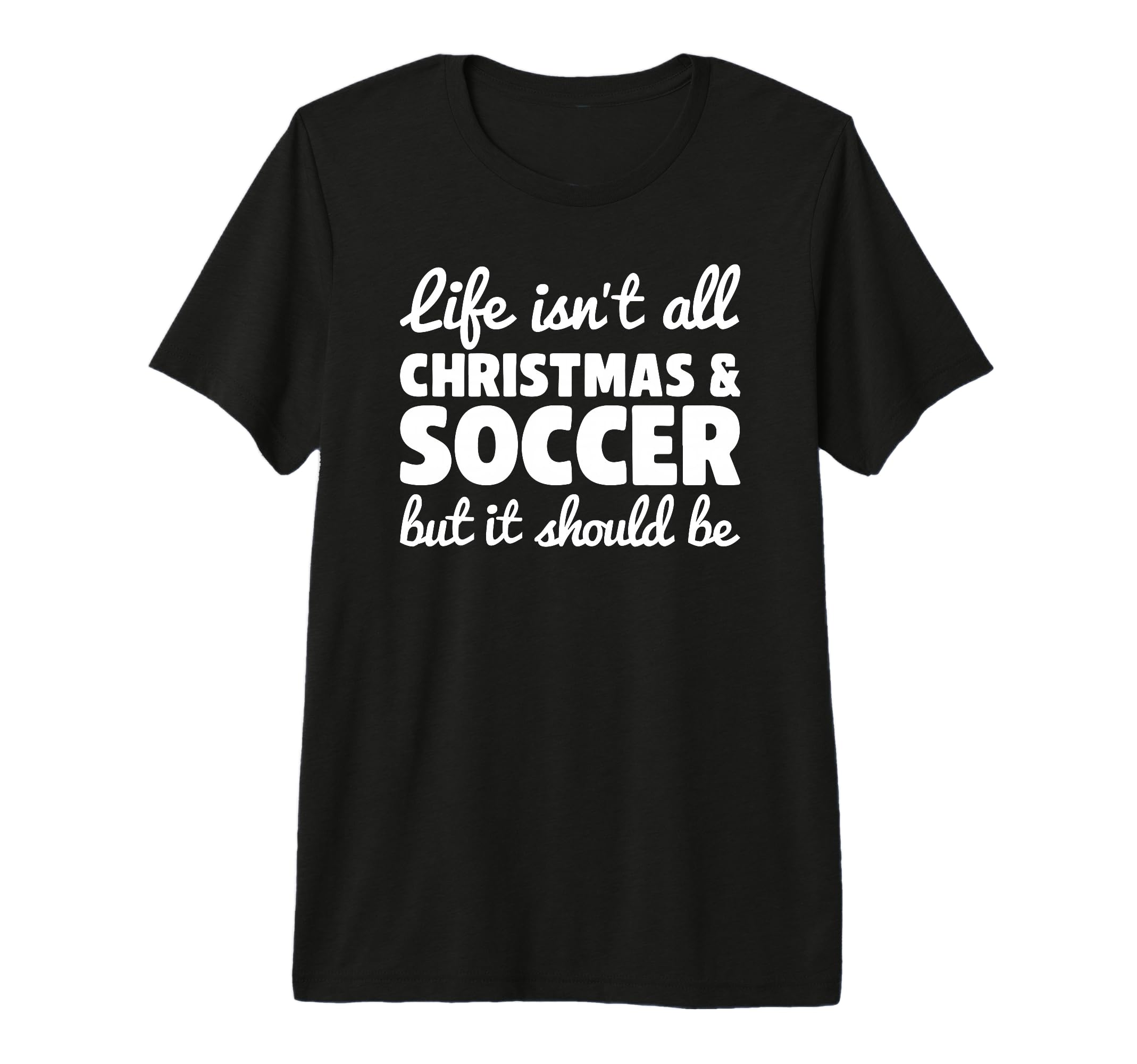 Funny And Soccer And Tri Blend T-Shirt - Unique Graphic Men Women
