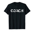Football Coach Football Team Coach T-Shirt - Minimalist Print for Adults