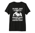 Im Soccer Keeper Aunt Soccer Goalkeeper T-Shirt - Unique Graphic Unisex