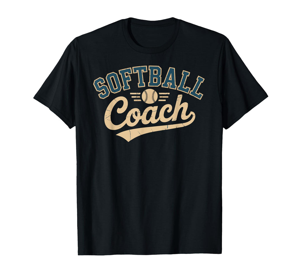 Funny Softball Coach Coaching T-Shirt - Unique Graphic Unisex