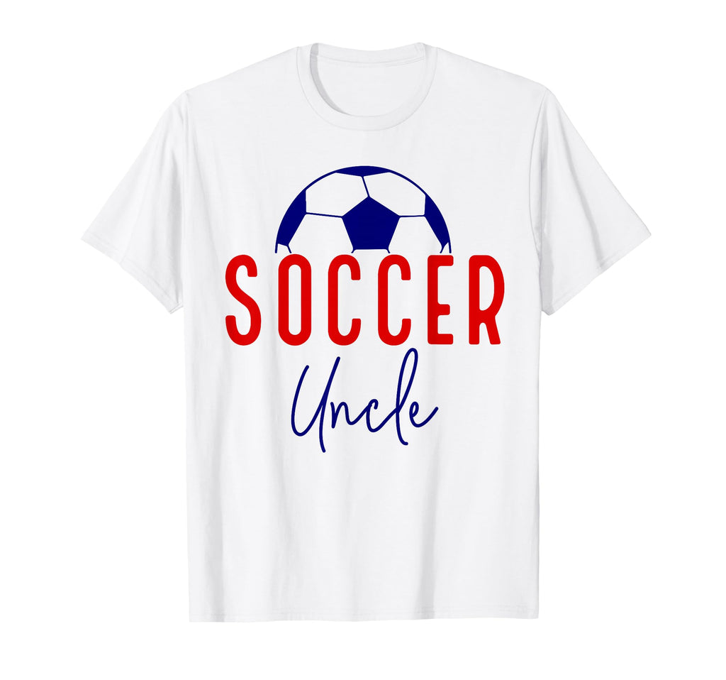 Soccer Uncle Soccer Ball Support T-Shirt - Casual Everyday Wear Men Women