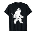 Hockey Goalie Bigfoot Goalkeeper T-Shirt - Streetwear Style Men Women