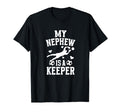 My Nephew Soccer Keeper Aunt Soccer T-Shirt - Streetwear Style Unisex
