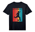 Colourful Soccer Player Performance T-Shirt - Aesthetic Graphic Unisex