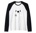 Love Soccer Heart Ball Play Gift Sports Hoodie - Graphic Print for Adults