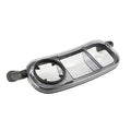 Snack Tray Fits for UPPAbaby Vista V3/Vista V2/Vista/Cruz/Cruz V2/ RumbleSeat/RumbleSeat V2, Updated Snack Tray with Two Snack Compartments & Cup Holder, Quick Attachment, Stroller Accessories
