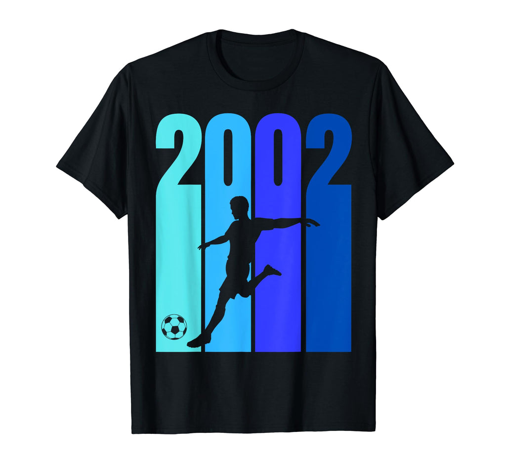 Born 2002 Soccer Gifts Co T-Shirt - Trendy Graphic Men Women