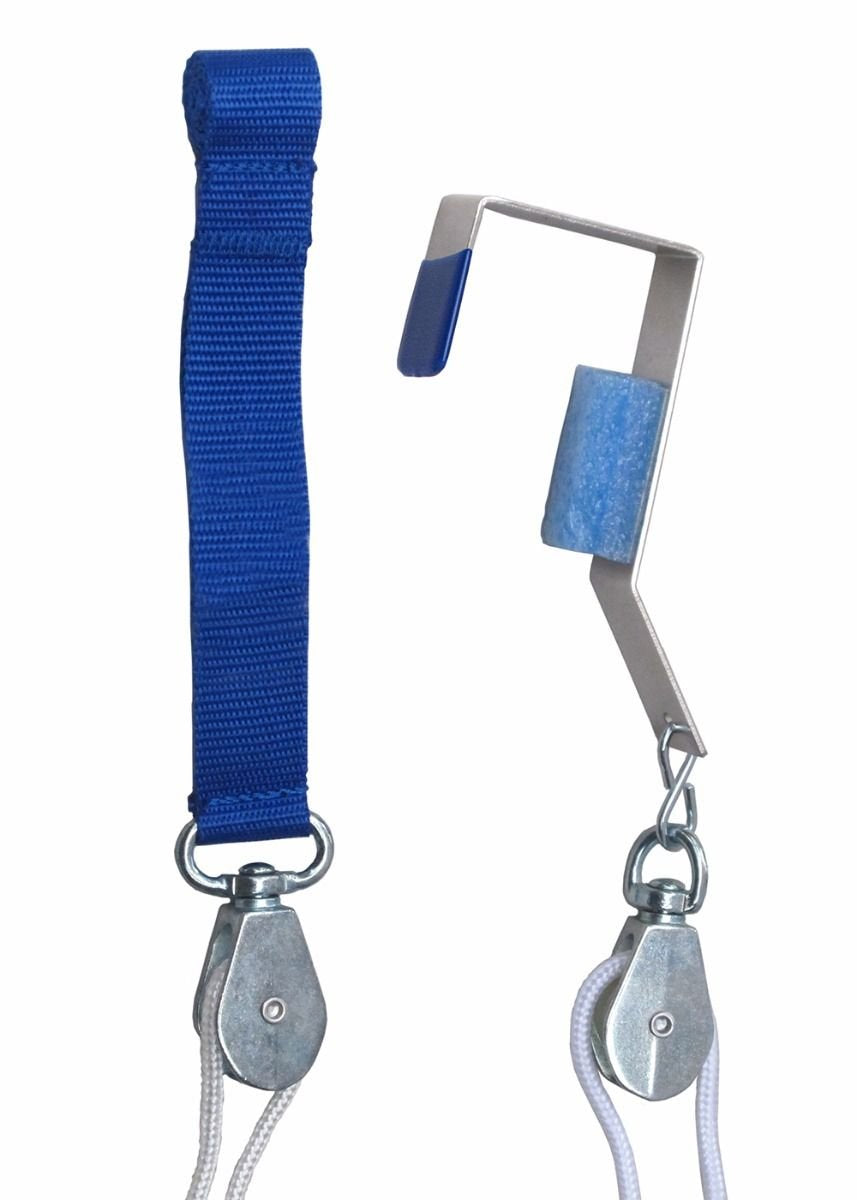 Rangemaster Shoulder Pulley with Door Strap - Over Door Exercise Pulley System for Physical Therapy