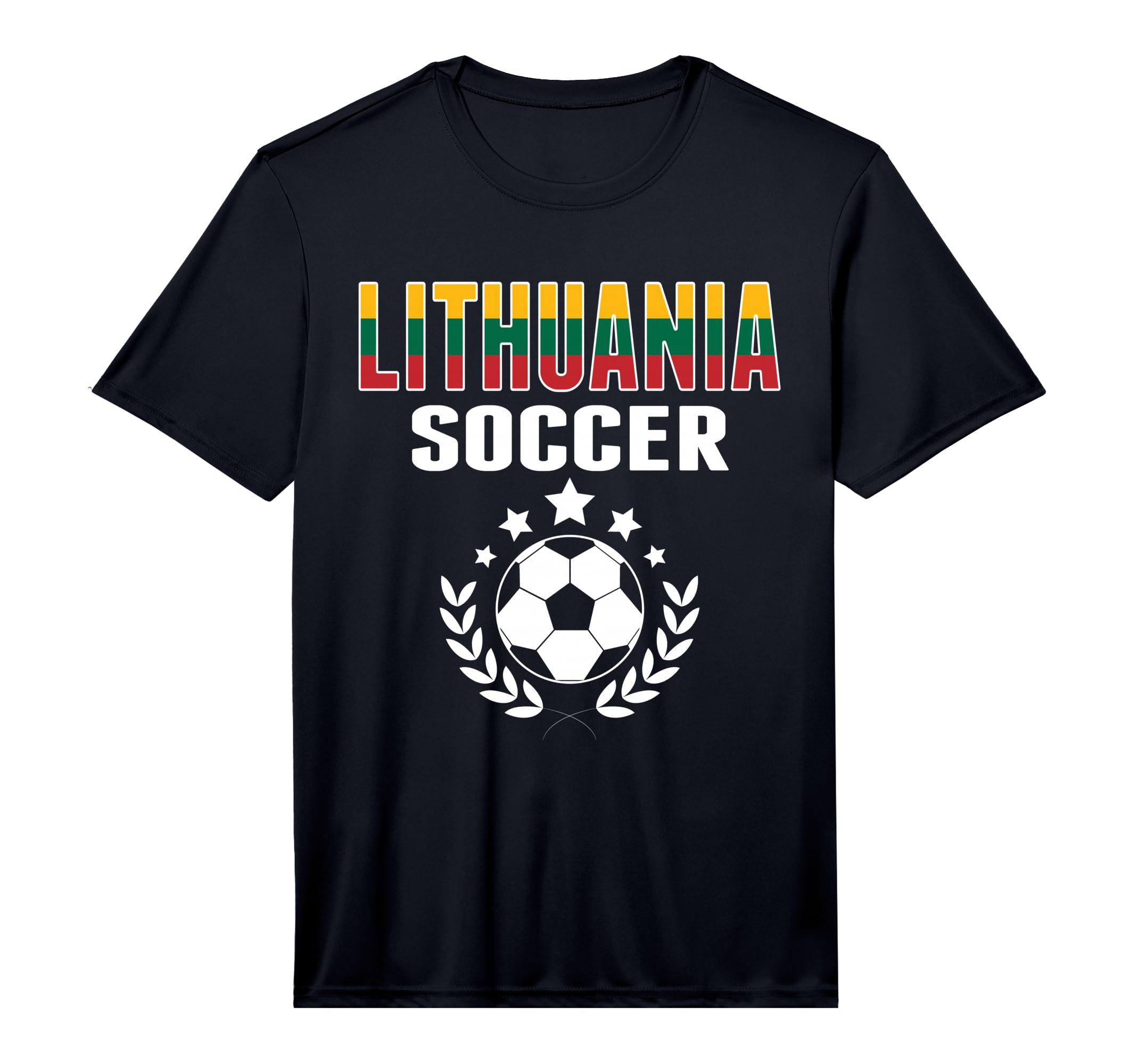Proud Lithuania Soccer Fans Jersey T-Shirt - Custom Art Print Men Women