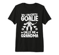 Field Hockey Goalie Grandma Field Hockey T-Shirt - Minimalist Print Unisex