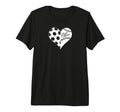 Baseball Laces Soccer Ball Pattern T-Shirt - Fun Novelty Design for Adults