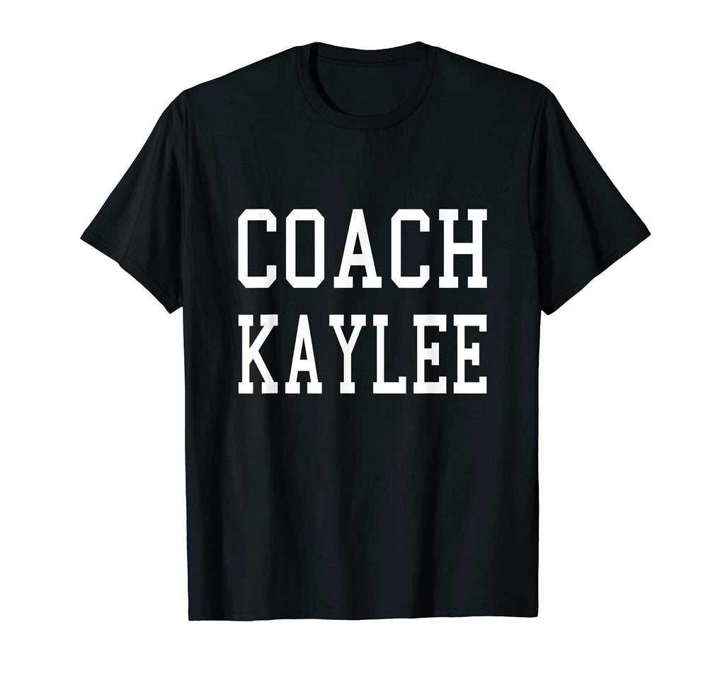 Coach Kaylee Custom Football Soccer T-Shirt - Aesthetic Graphic for Adults