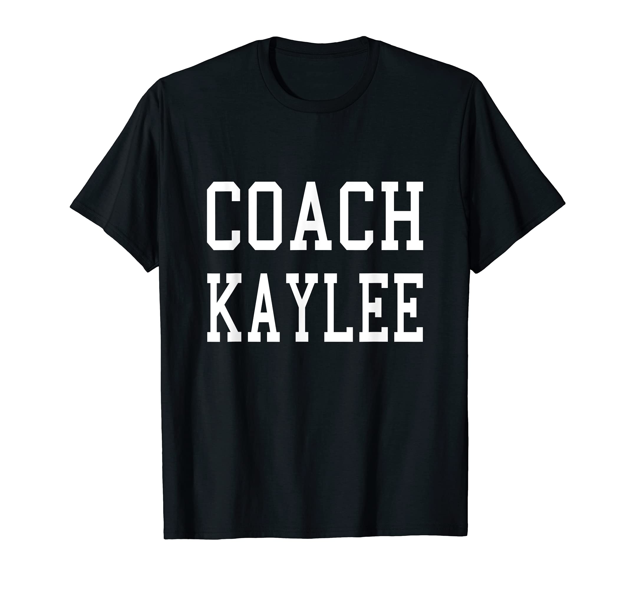 Coach Kaylee Custom Football Soccer T-Shirt - Aesthetic Graphic for Adults