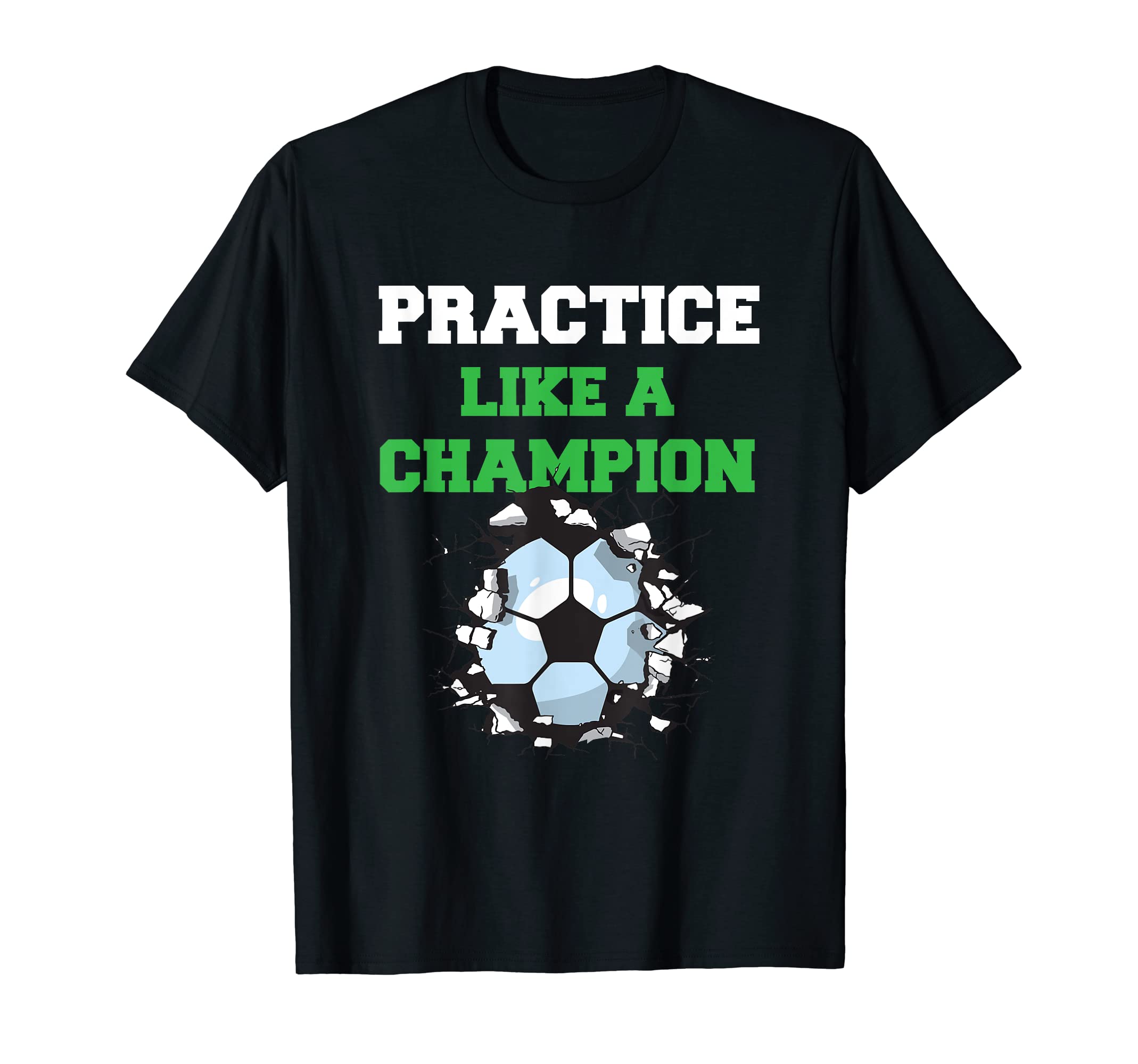 Practise Like Champion Usa Soccer T-Shirt - Minimalist Print Unisex