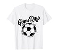 Soccer Game Day Vibes T-Shirt - Graphic Print for Adults