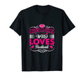 Just Who Loves Football Soccer Lover T-Shirt - Unique Graphic Unisex