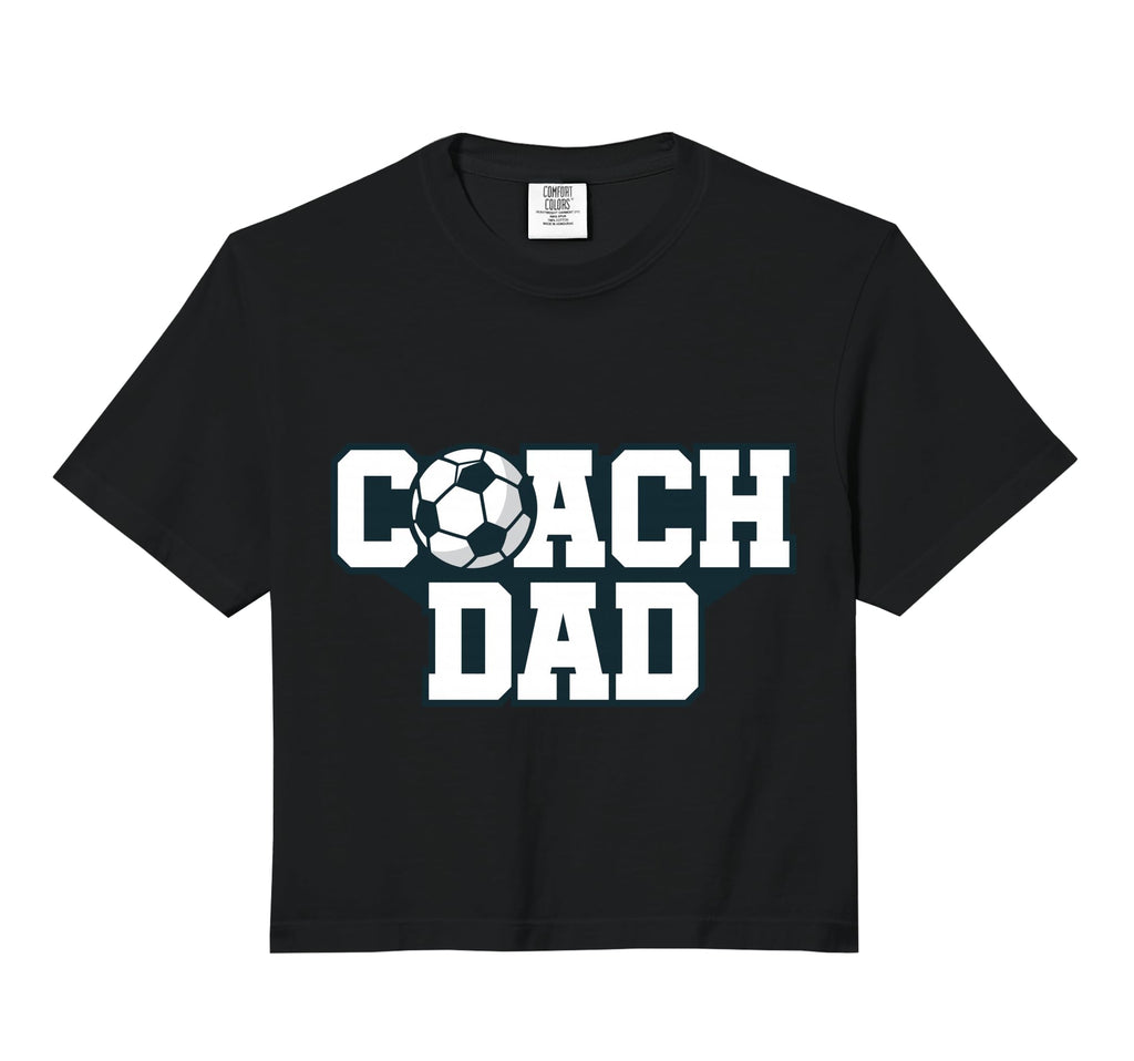 Soccer Coach Dad Gift Comfort Colors Hoodie - Fun Novelty Design Men Women