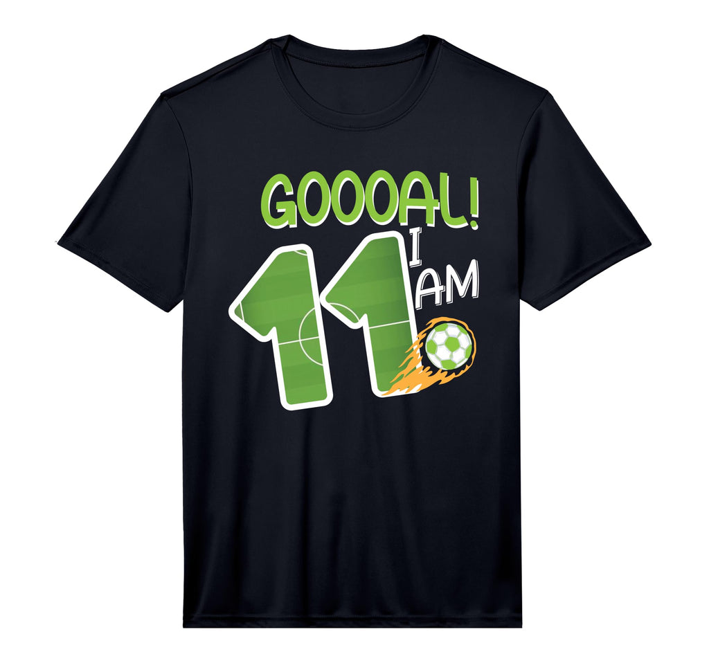 Soccer Im 11 Years Old Birthday T-Shirt - Graphic Print Men Women