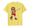Dabbing Soccer Moldova Jersey T-Shirt - Custom Art Print for Adults