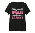 Proud Ice Hockey Goalie Grammy Hockey T-Shirt - Trendy Graphic Unisex