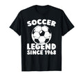 Birthday Soccer Team Player Sports T-Shirt - Minimalist Print Men Women
