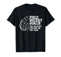 Funny Field Hockey Goalie Field Hockey T-Shirt - Unique Graphic Unisex
