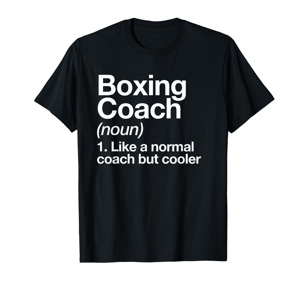 Boxing Coach Funny Sports T-Shirt - Aesthetic Graphic for Adults