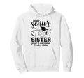 2027 Senior Soccer Sister Proud Hoodie - Casual Everyday Wear for Adults