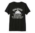 Hockey Goalie Gigi Hockey Keeper Gigi T-Shirt - Unique Graphic Unisex