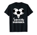 Soccer Babushka Funny Soccer Heart T-Shirt - Custom Art Print Unisex