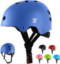 Youth Kids Bike Helmet, Skateboard Bicycle Helmet for Age 5-8-10-12-14 Teen Boys Girls Adjustable and Multi-Sport for Scooter Roller/Inline Skate